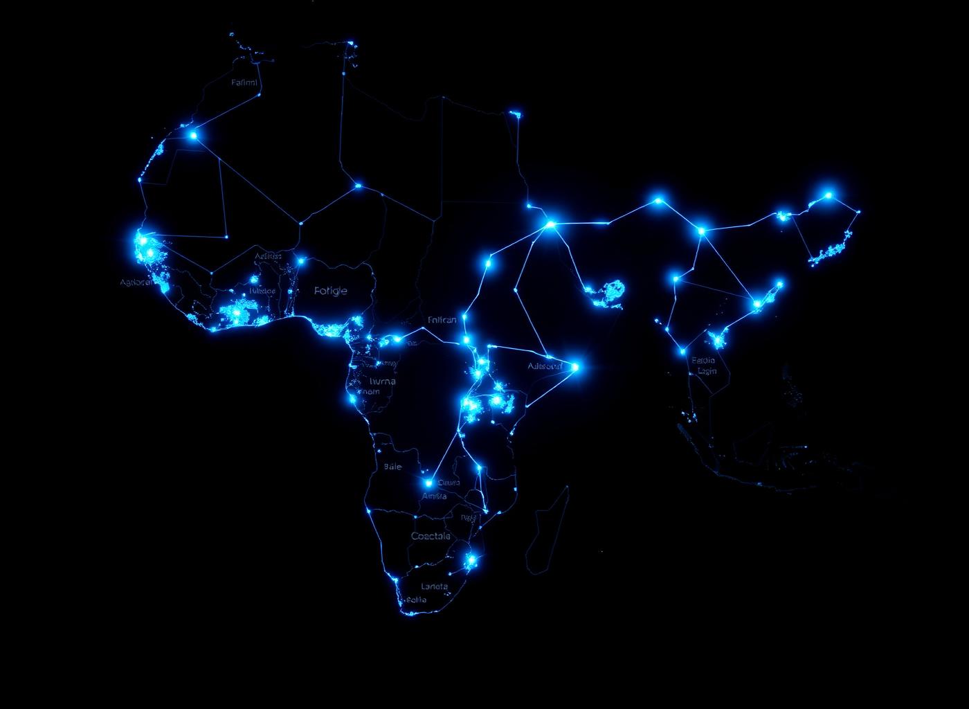 African freight network